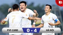 Kết quả PVF-CAND 0-4 Hà Nội: PVF-CAND chôn chân dưới đáy BXH 